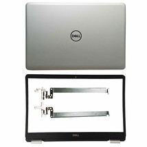 New Dell Inspiron 15 5584 LCD Silver Back Cover &amp;Bezel &amp; Hinges 0GYCJR G... - £72.33 GBP