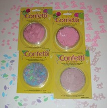 Its A Girl Baby Shower Party Table Confetti Pink Teddy Bears, Rocking Horses &amp; - £7.15 GBP