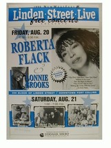 Roberta Flack Lonnie Brooks Handbill Poster - $8.96