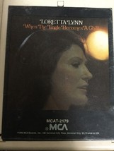 Loretta Lynn When The Tingle Becomes A Chill 8 Track-Very Rare Vintage-SHIP24HRS - £68.87 GBP