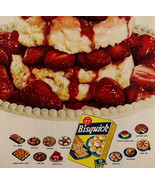 1954 General Mills Bisquick Mix Advertisement Baking Strawberry Shortcak... - $28.05 CAD