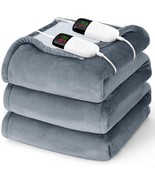 Heated Electric Blanket Queen Size - 84&quot; X 90&quot; Heating Blanket With Dual - $116.41 CAD