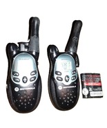 Motorola T5000 Talkabout Walkie Talkie Pair 2 Way Radio NO CHARGER - £19.65 GBP