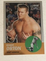 Randy Orton WWE Heritage Chrome Topps Trading Card 2007 #44 - £1.56 GBP