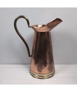 Vintage Tagus Copper And Brass 11” Pitcher. Made In Portugal. - €47,99 EUR