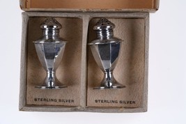 1950&#39;s sterling shakers in original box - $49.50