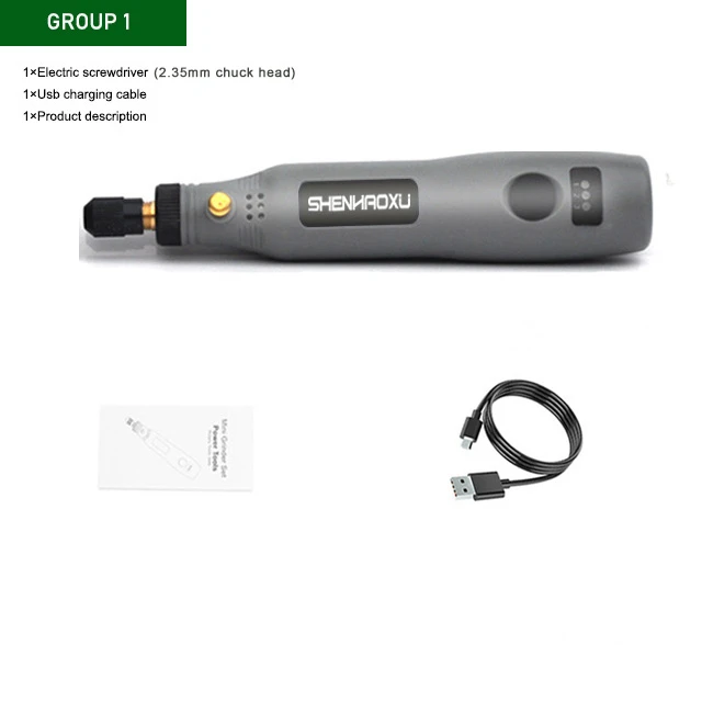 Mini Cordless Grinder Electric Drill 3Speed Adjustable Engraving Pen Cutting Pol - £226.66 GBP