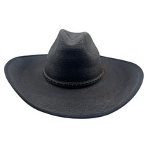 Cody James 20X Black Straw Hat  Long Oval size 7 1/4 - $42.00