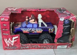 Toy Island WWF Radical Rides RC Monster Trucks - The Undertaker -New, Box Damage - £23.55 GBP