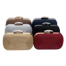 Roped In Clutch With Nautical Motif - $79.54