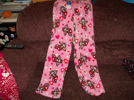 Sleepwear Monkey On Hearts PJ Pants Size 4/5 (XS) Girl&#39;s New LAST ONE - $14.60