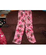 Sleepwear Monkey On Hearts PJ Pants Size 4/5 (XS) Girl&#39;s New LAST ONE - £11.63 GBP