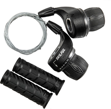 Bicycle 18 Speed Shifter Twist Shifter Lever 3X6 Speed Grip Shift Left a... - $19.10