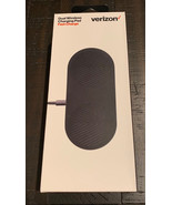 Verizon Fast Charge Dual Wireless Qi Charging Pad - Black ONLY PAD - £11.00 GBP