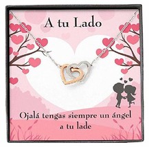 Express Your Love Gifts A tu Lado Inseparable Pendant 18k Rose Gold Finish Surgi - £43.48 GBP