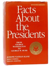 Janet Podell &amp; Joseph Nathan Kane &amp; Steven Anzovin Facts About The Presidents - £42.47 GBP