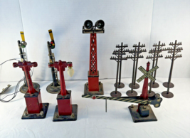 Vintage Marx O Gauge Train Lot 416 Light Tower 439 Semaphore Crossing 408 Lamp - £60.91 GBP