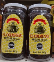 2X El Colmenar Miel De Abeja Natural Bee Honey - 2 Of 663g c/u - Priority Ship - £28.36 GBP