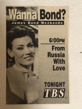 From Russia With Love James Bond 007 Tv Guide Vintage Print Ad Tpa8 - $5.93