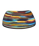 Tabletops Lifestyles Madrid Collection Square Serving Platter - $461.34 MXN