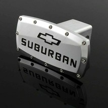 Brand New Suburban Silver Tow Hitch Cover Plug Cap 2&#39; Trailer Receiver E... - £39.23 GBP