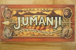 Vintage Adventure Board Game JUMANJI Movie Tie In Milton Bradley 4407 Co... - £24.02 GBP