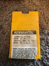 NEW Pack of 9 Kennametal Carbine Inserts # CNMG433 KC850 12-04-12 R09443... - $47.49