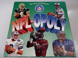 1994 NFL-OPOLY Football USA Board Game Complete Marino Favre Aikman Man Cave - £15.98 GBP