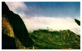 Panoramic View Nuuana Pali Island of Oahu near Honolulu Hawaii Postcard - £5.39 GBP
