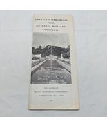 1967 American Memorials And Overseas Military Cemeteries Pamphlet - €16,16 EUR