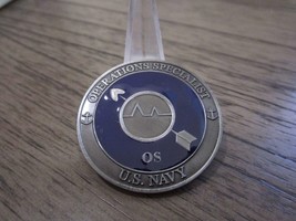 USN OS Operations Specialist Challenge Coin #345T - £10.16 GBP