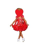 Glitz Pageant Cupcake Dress Size 6/7 2 Skirt Styles Red - £267.75 GBP