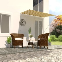  Awning Yellow and White - $84.92