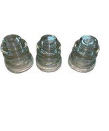 Lot Of 10 Vintage Glass Insulators Blue, Green, Clear Various Branding P... - €31,27 EUR