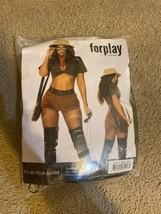 Sexy Forplay I Will Be Your Safari Guide 7pc Costume 551517 Size S/M - £66.97 GBP