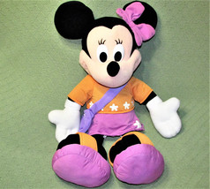 26&quot; Jumbo Minnie Mouse Fisher Price Plush 2000 Stuffed Doll Disney Mattel Lovie - £12.55 GBP