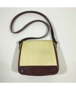 Liz Claiborne Straw Shoulder Bag 8x9x3 inches - $26.38 CAD