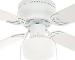 FOR PARTS ONLY -Reversible Blade- Littleton 42 in. LED Indoor White Ceil... - $21.38