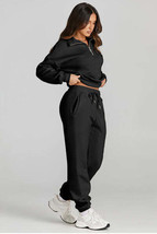 Out of State - Quarter Zip Top and Drawstring Pants Active Set - $1,422.59 MXN