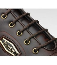 FootJoy Waxed 34&quot; BROWN rOund Golf Shoe or Dress LACE Laces 4 5 Eyelets ... - $22.88