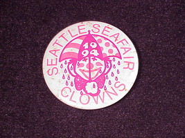 1994 Seattle Seafair Clowns Pinback Button, Pin - £4.75 GBP