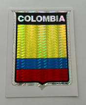 Colombia Shield Flag Reflective Decal Bumper Sticker Banderia - $6.79