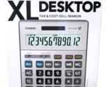 New Casio DM1200BM 12-Digit  XL- Business Jumbo Desktop Calculator - £12.01 GBP