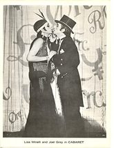Liza Minnelli Joel Grey 1 page original clipping magazine photo #N4105 - £4.61 GBP