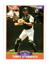 1989 Score #365 Terry Steinbach Oakland Athletics - £3.00 GBP