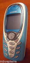 TELEFONO CELLULARE intero (non solo cover) SIEMENS C60 AZZURRO BIANCO x ... - $9.70