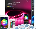 Magiclight 33Ft.Rgb Wifi Strip Light, Smart App Control Color Chanting M... - $38.98