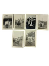 1940s? Photographs Lot of 6 Couples Men Women Street Sign Store House Ephemera - $11.88