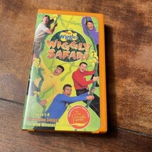 The Wiggles: Wiggly Safari - VHS (2002, Clamshell Case) Steve Irwin Crocodile  - £3.92 GBP