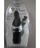 METROKANE Velvet Wine Pourer with Stopper # 6116 New - $8.90